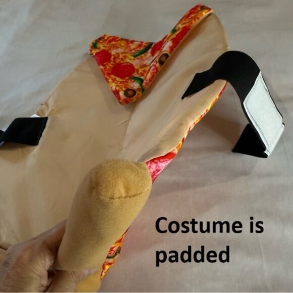 Vibrant Life Pizza Dog Halloween Costume, Size M - Picture 6 of 12